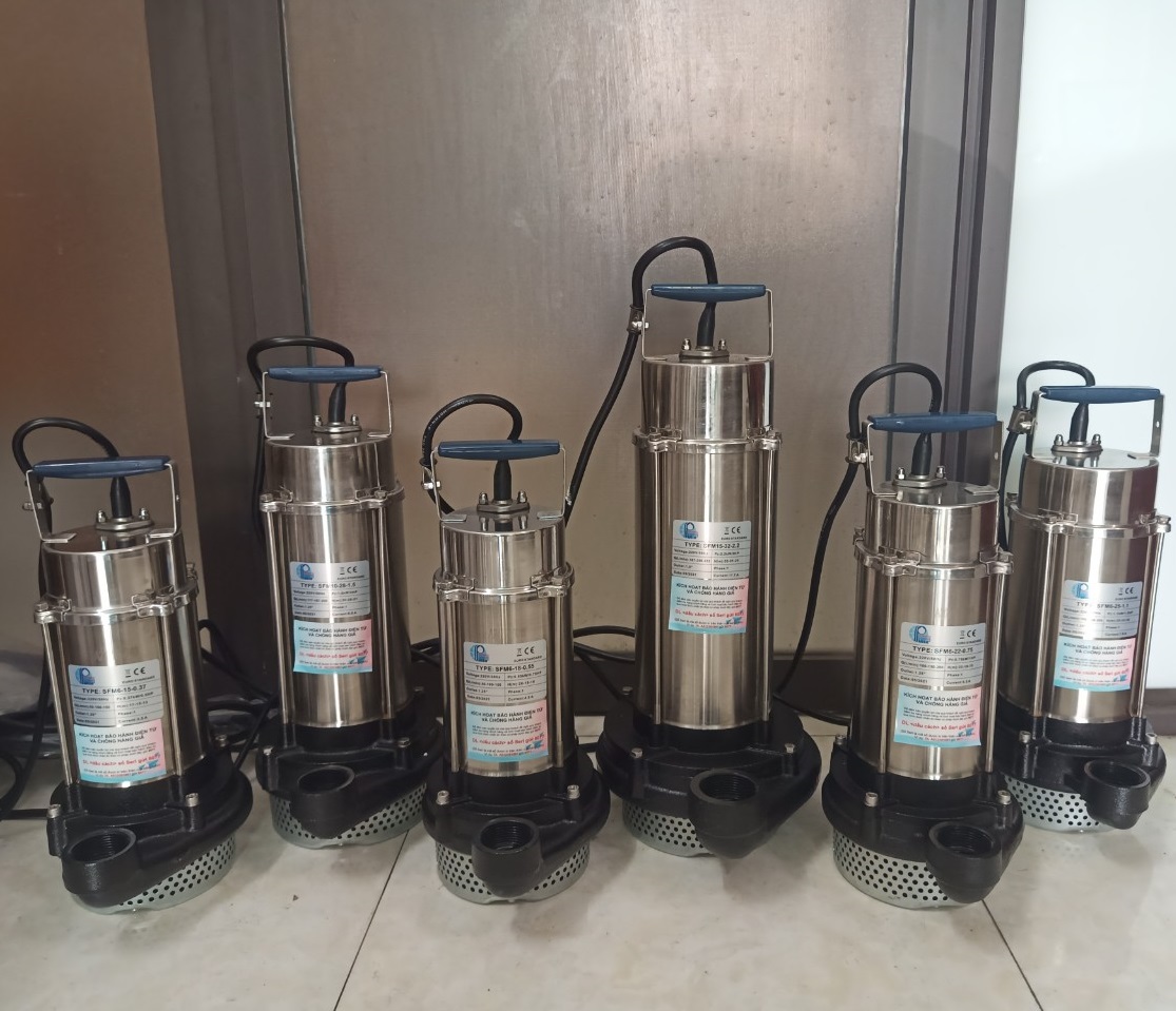 Bơm chìm nước thải Perotac Model SF27-55-7.5 - Ảnh 2